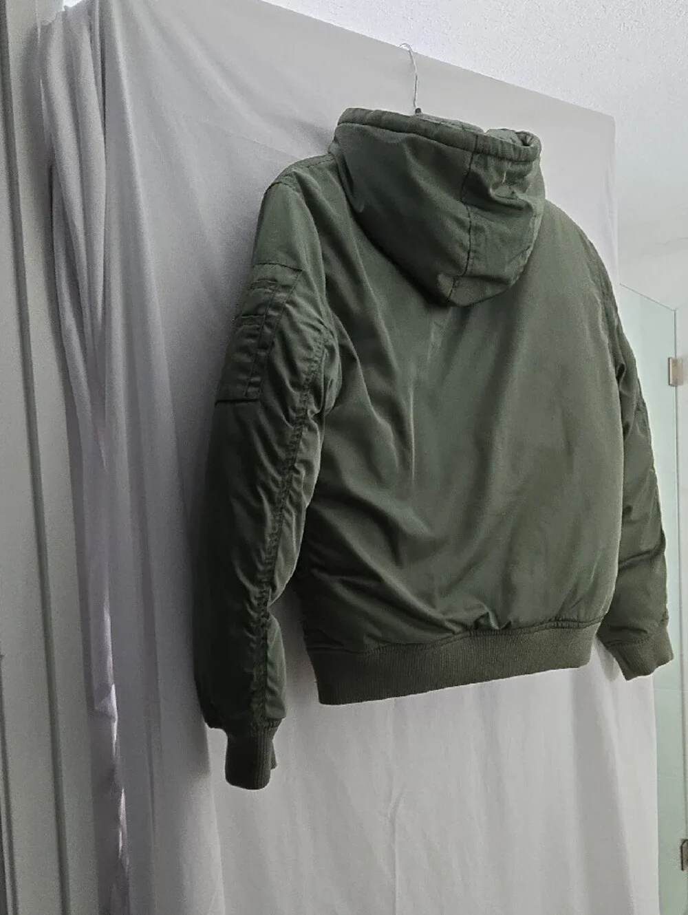 Jordan Craig Kid's Squardon Hooded Bomber Jacket - Olive Green